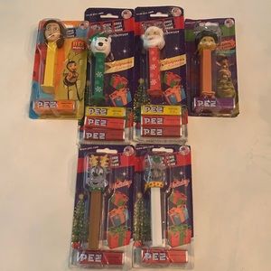 6 Pez Dispensers.